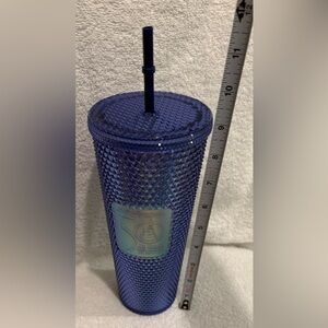 Starbucks, Walt Disney World, 50th anniversary blue purple iridescent Tumblr